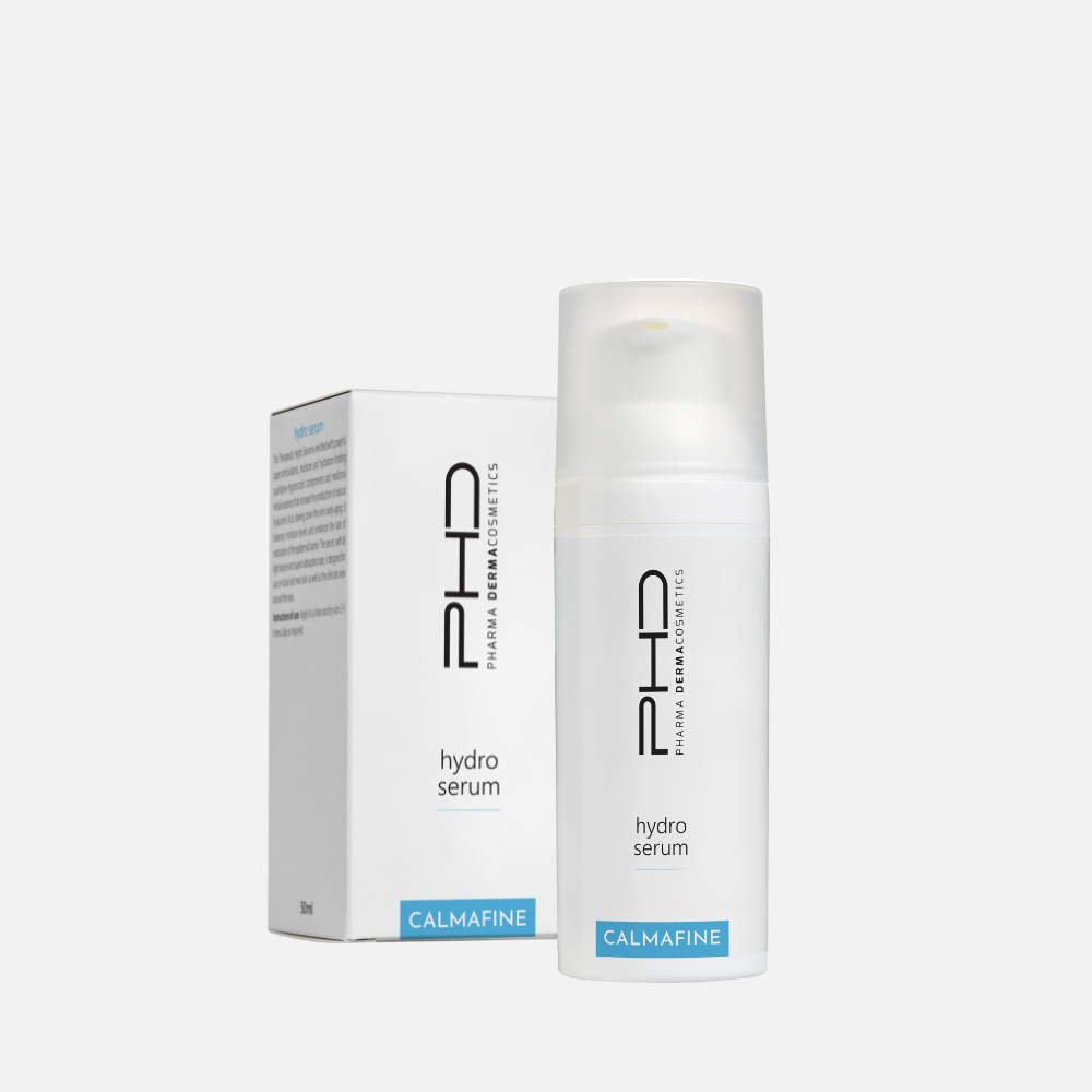 Зволожувальна сироватка для обличчя та зони навколо очей CALMAFINE